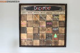 Wood Block Calendar Rogue Engineer