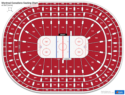 bell centre seating charts