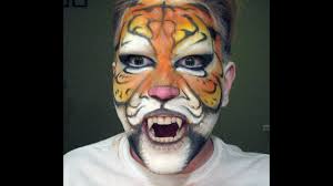 makeup tutorial tiger face paint