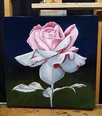 How To Paint A Rose Flemish Style