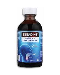 how to use betadine gargle what are
