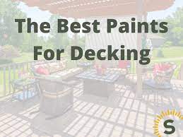 The Best Paints For Decking