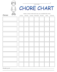 Printable Charts And Logs To Help You Keep Track Of Chores