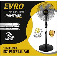 evro panther 5 blade 4 sd pedestal