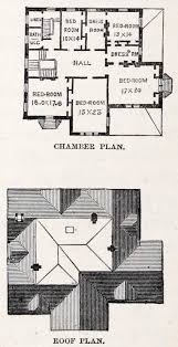 designs floor plans from the 1860s