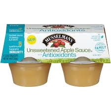 unsweetened applesauce fortified