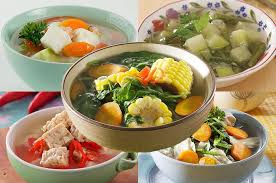 And various indonesian food of spinach with soup and corn. Kumpulan Resep Sayur Bening Mudah Tinggal Cemplungin Tapi Jadinya Bikin Pangling Semua Halaman Sajian Sedap