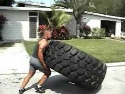 1200 Lb Tractor Tire Workout