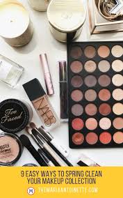 spring clean your makeup collection