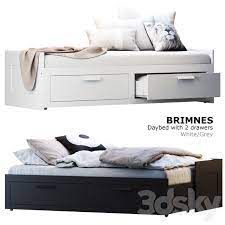 ikea brimnes daybed bed 3d models