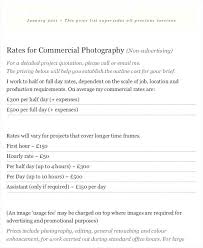 Simple Request For Quote Template Photography Quotation Formats 6