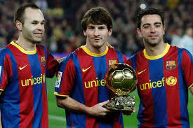 83 ნახვა იანვარი 11, 2013. Lionel Messi Andres Iniesta And Xavi Abc News Australian Broadcasting Corporation