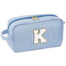 cosmetic bag portable letter