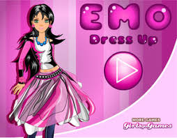emo dress up game by