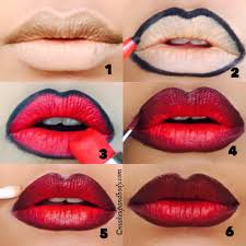y ombre lips tutorial makeup and body