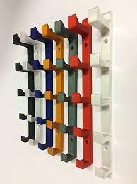 vertical wall hooks color full modern