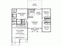 House Plan With 1400 Square Feet