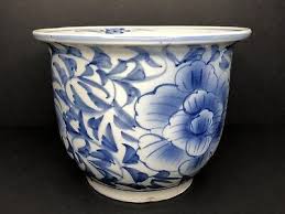 Antique Chinese Blue And White