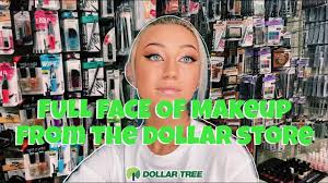 full face of dollar makeup you