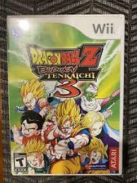 Budokai tenkaichi 3 delivers an extreme 3d fighting experience, improving upon last year's game with o. Dragon Ball Z Budokai Tenkaichi 3 Nintendo Wii Ebay