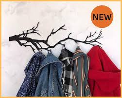 Coat Hanger Wall Clothes Rack Hanger