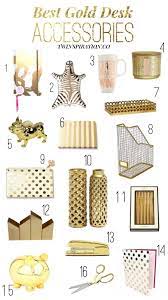 Choose from a variety of different sets of fun designs from photo frames to pushpin sets. Best Gold Desk Accessories Twinspiration Gold Desk Accessories Diy Desk Accessories Desk Accessories