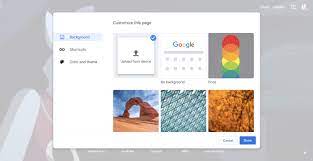 Google Chrome homepage with any GIF ...