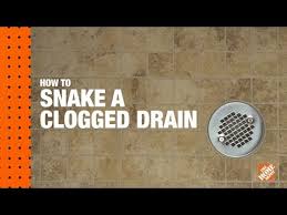 how to unclog a shower drain the home