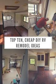 Top Ten Diy Rv Remodel Ideas