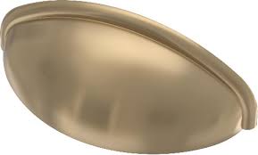 chagne bronze arch cup drawer pulls