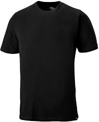 printed both plain black t shirts