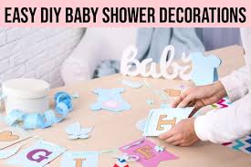 23 easy diy baby shower decorations