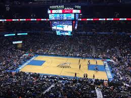 Chesapeake Energy Arena Section 323 Oklahoma City Thunder