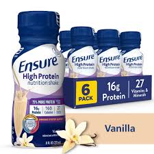 ensure high protein nutritional shake