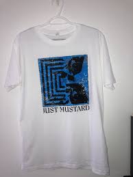 white maze t shirt just mustard