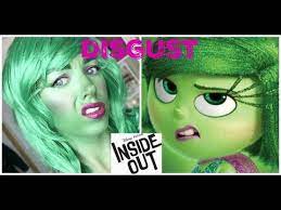 inside out disgust makeup you