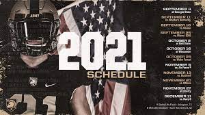 2021 Football Schedule Released - Army ...