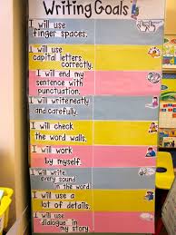 Writing Pin 1 This Is A Writing Goals Chart This Chart
