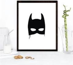 Kapitan ameryka to popularny superbohater. Aliexpress Vintage Batman Maska Blejtram Plakat Przedszkole Decor Art Drukowane Obrazy Scienne Dla Dzieci Wystroj Pokoju Ceneo Pl