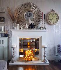 Modern Cosy Faux Fireplace With Added