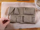 Image result for 3d clay tile house