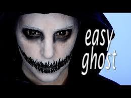 easy ghosts halloween makeup tutorial