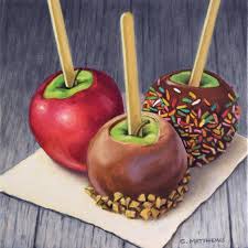 Candied Apples Painting By Gary