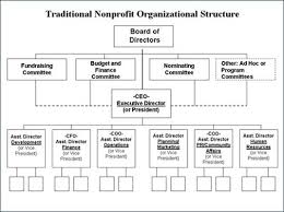 Traditional Nonprofit Organizational Structure Business