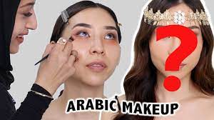 arab makeup artist does my makeup you