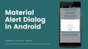Material Alert Dialog In Android Alertdialog For Android A