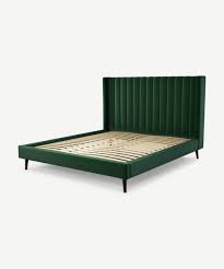 cory super king size bed bottle green