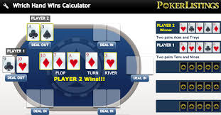 Try our free online poker odds calculator for texas hold em, omaha and omaha hi/lo. Which Poker Hand Wins Calculator Pokerlistings