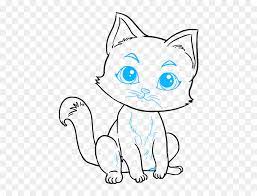 Here you can explore hq cat drawing transparent illustrations, icons and clipart with filter setting like size, type, color etc. How To Draw Kitten Baby Cat Drawing Easy Hd Png Download Vhv