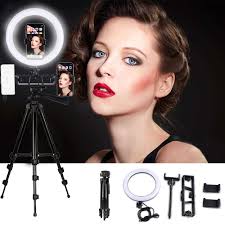 Video Light 26 Cm Annular Lamp Led Ring Light For Youtube Photo Shooting Tripod For Camera Photography Studio With Phone Holder Photographic Lighting Aliexpress